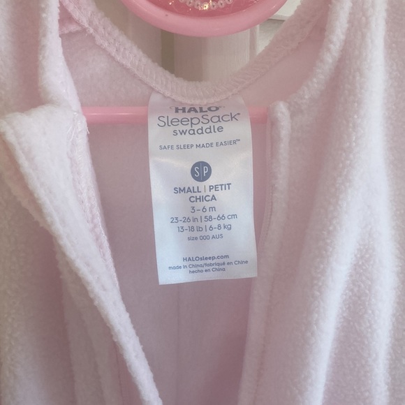 Halo SleepSack Swaddler in Light Pink - Picture 2 of 5